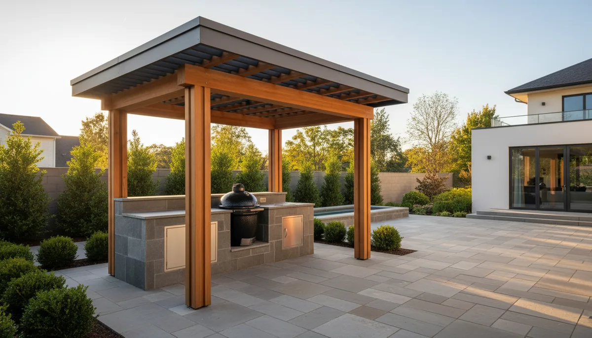 Abris barbecue extérieur : types, matériaux et aménagement