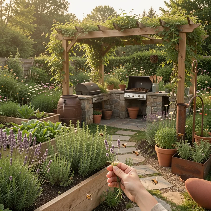 Aménagement jardin naturel : guide complet pour un espace écologique et gourmand