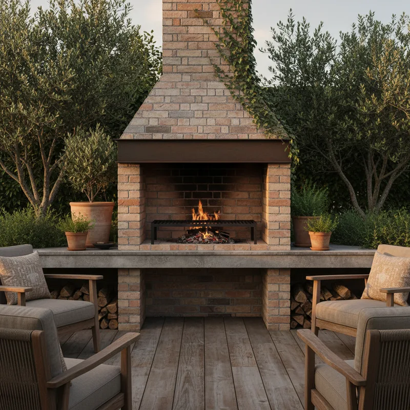 Cheminée pour barbecue extérieur : types, construction et utilisation