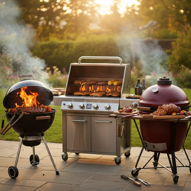 Charbon, gaz ou kamado : quel barbecue choisir en 2026 ?