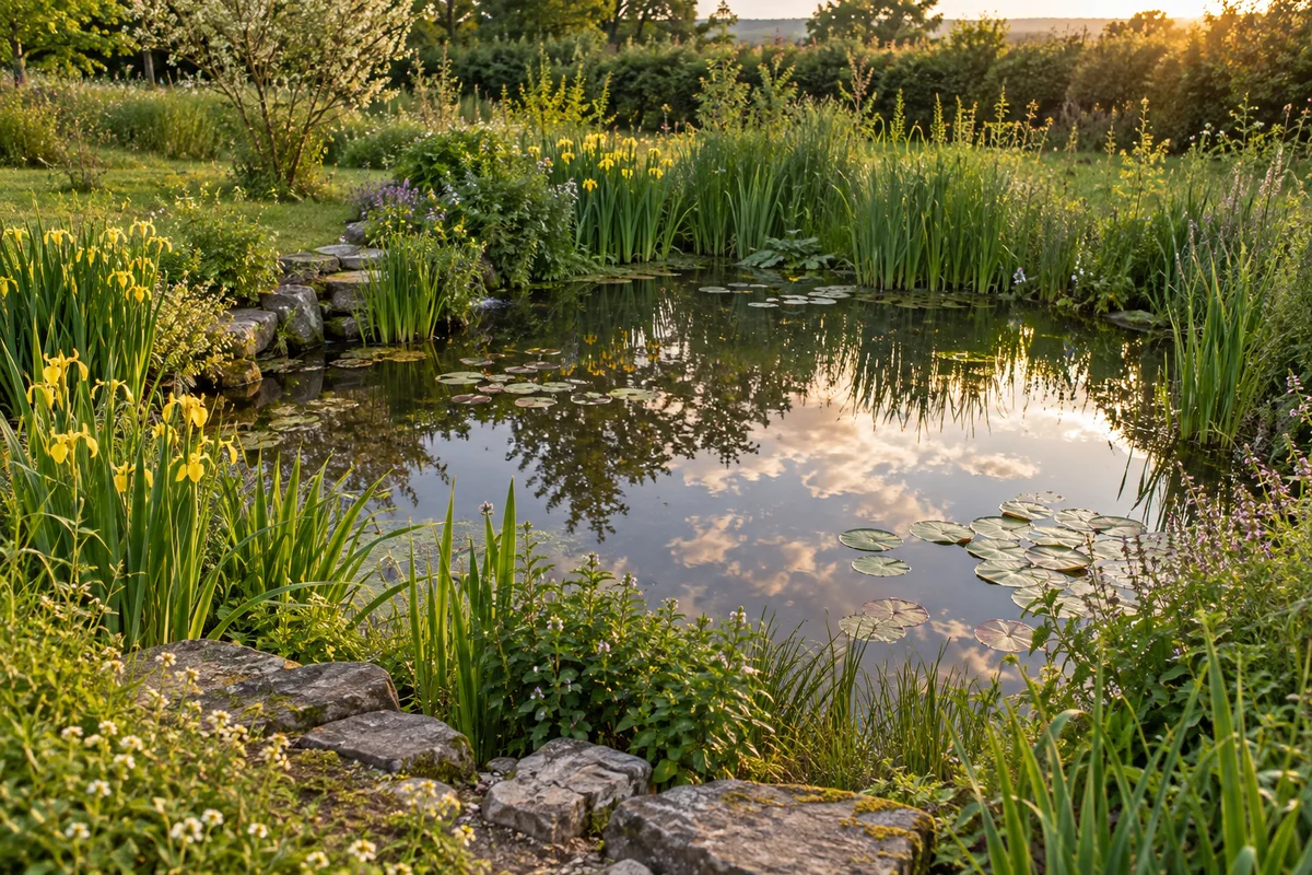 Créer une mare naturelle dans son jardin : la méthode