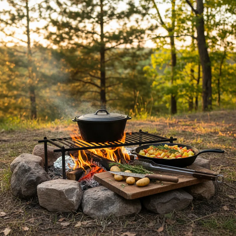 Cuisiner au feu de camp : techniques et recettes pour débutants