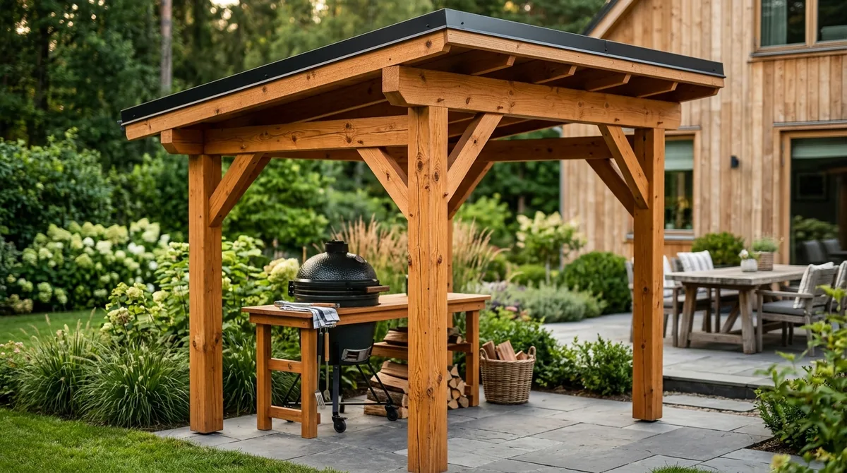 Fabriquer un abri pour barbecue extérieur en bois : guide complet