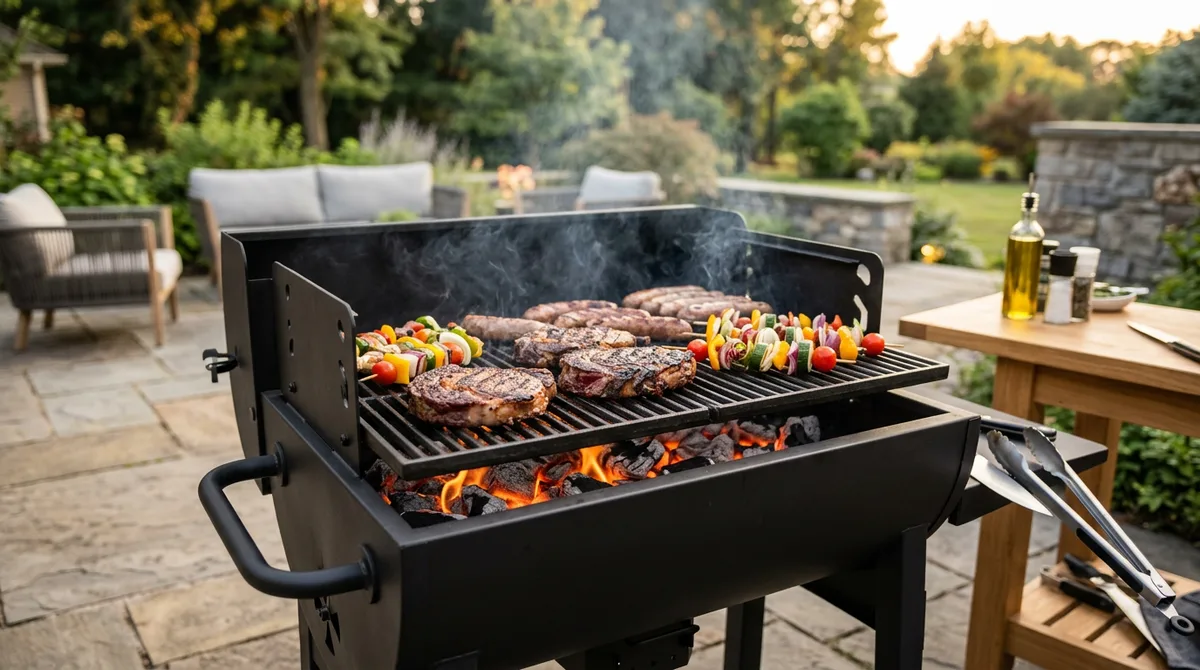 Grand barbecue charbon XXL : guide, comparatif et conseils d'achat