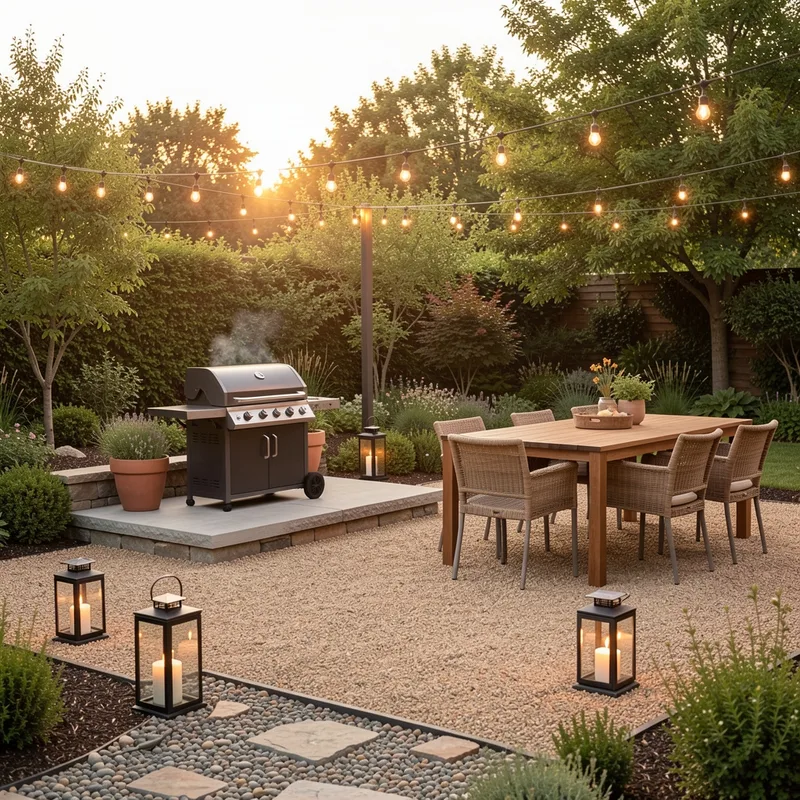 Idée aménagement jardin facile : 7 solutions pour un coin barbecue réussi