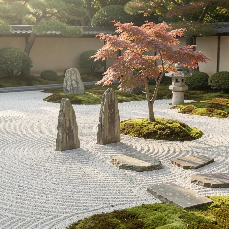 Jardin japonais sans entretien : composer un espace zen et autonome