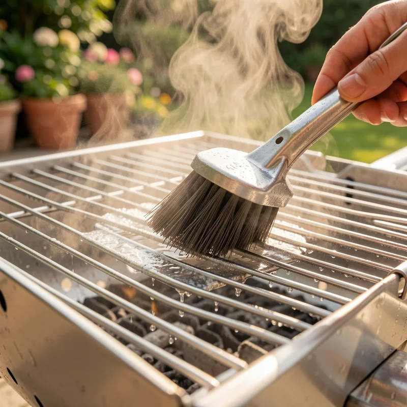 Nettoyer une grille de barbecue : la méthode complète, sans produit chimique