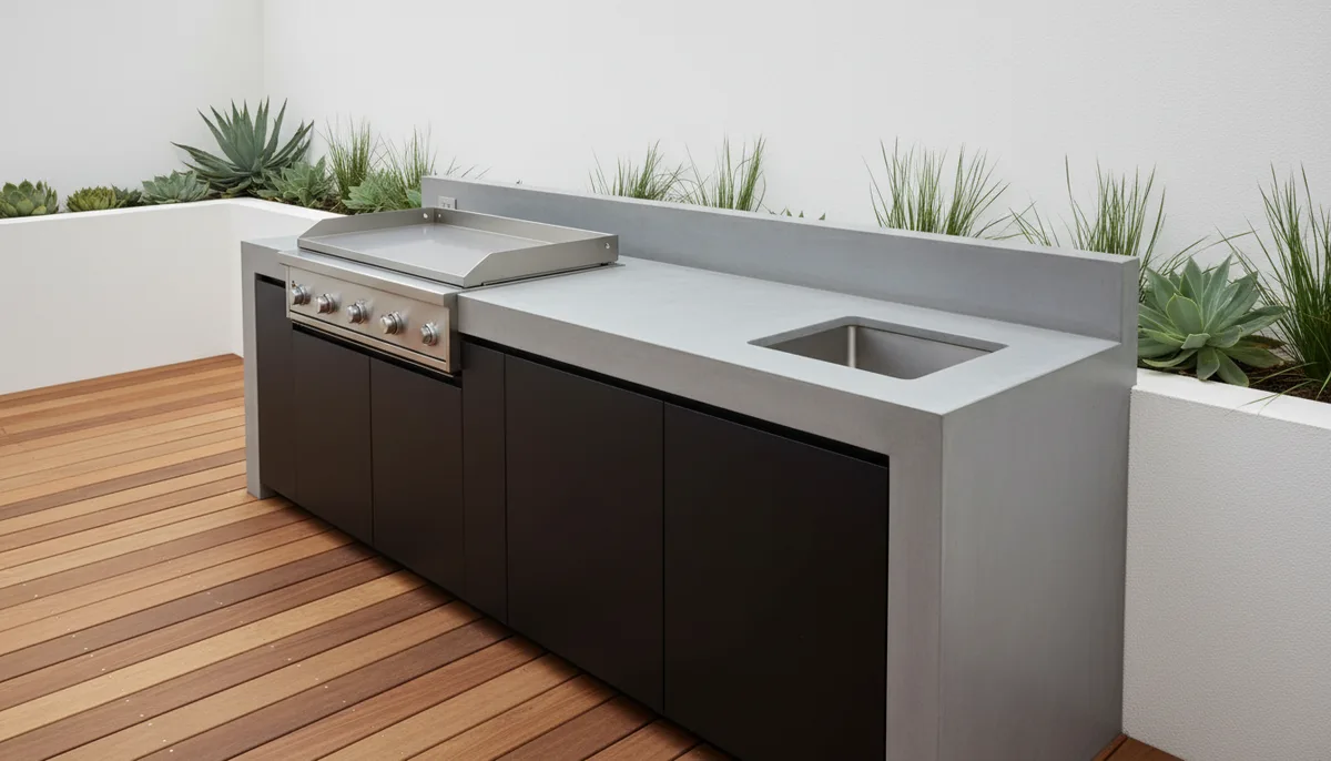 Petite cuisine d'extérieur : aménager un espace compact pour cuisiner dehors